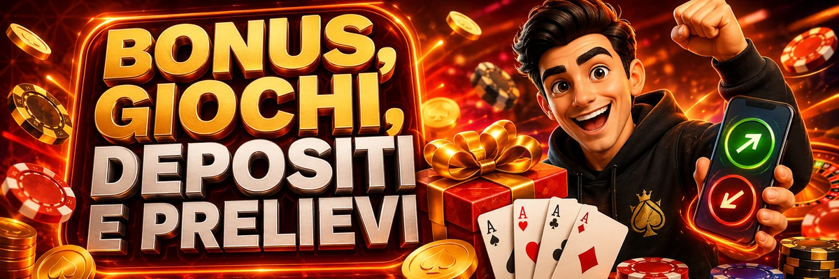Bonus Giochi Depositi e Prelievi